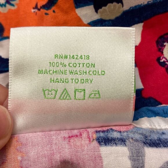 Lolly Wolly Doodle Striped Floral Dress Small - Picture 4 of 4